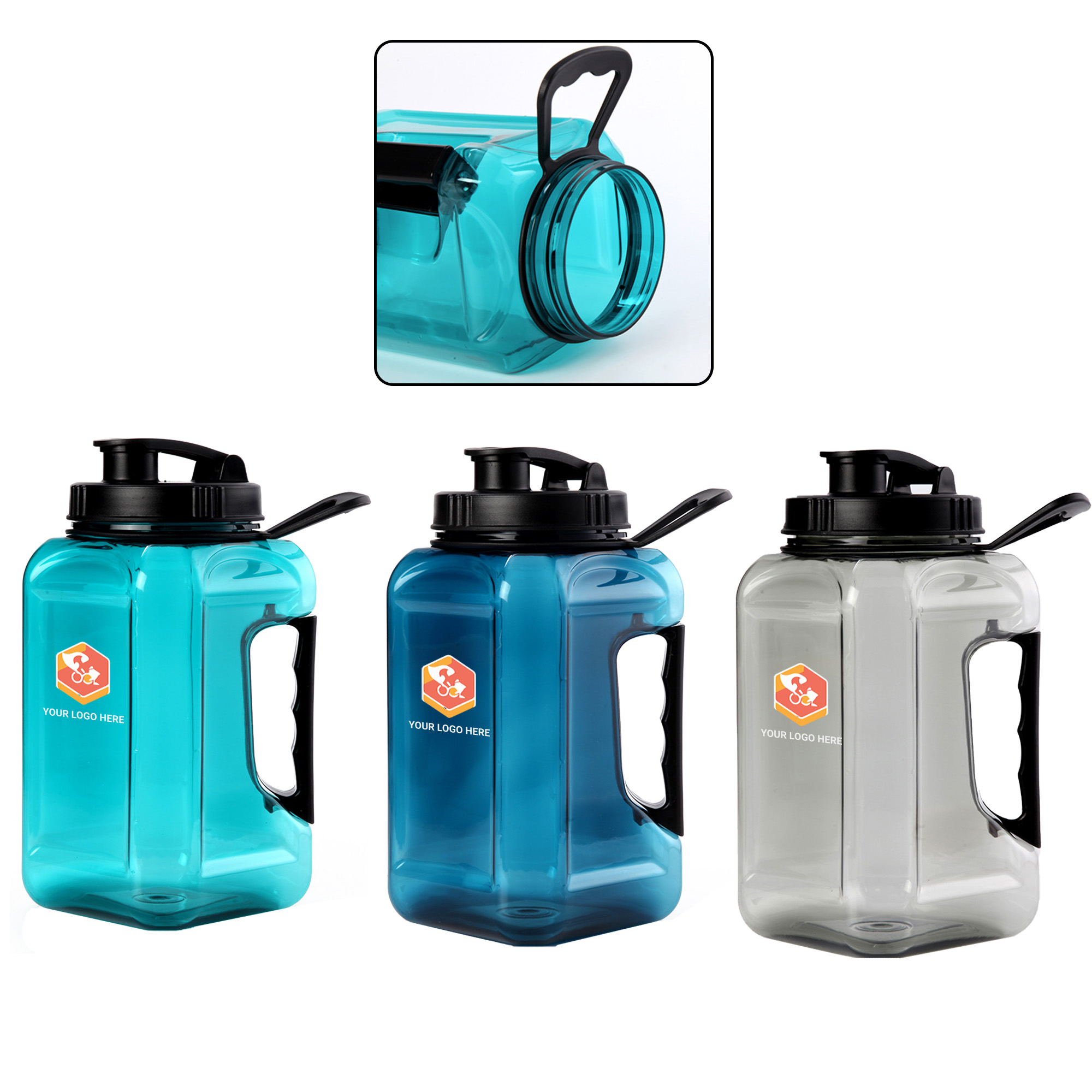 80oz Large Capacity Sports Water Bottle 3