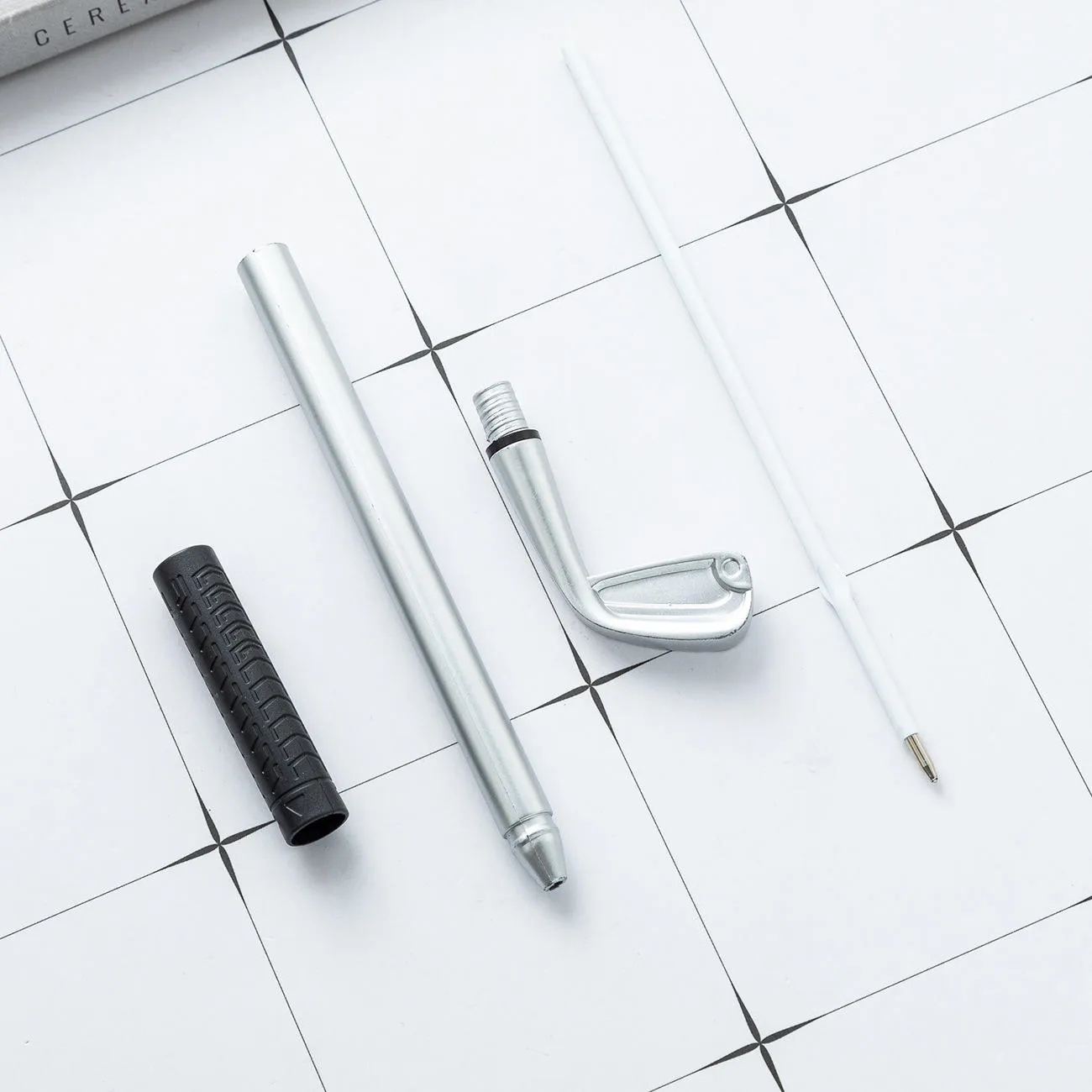 Golf Ballpoint Pen with Sports Club Props 3