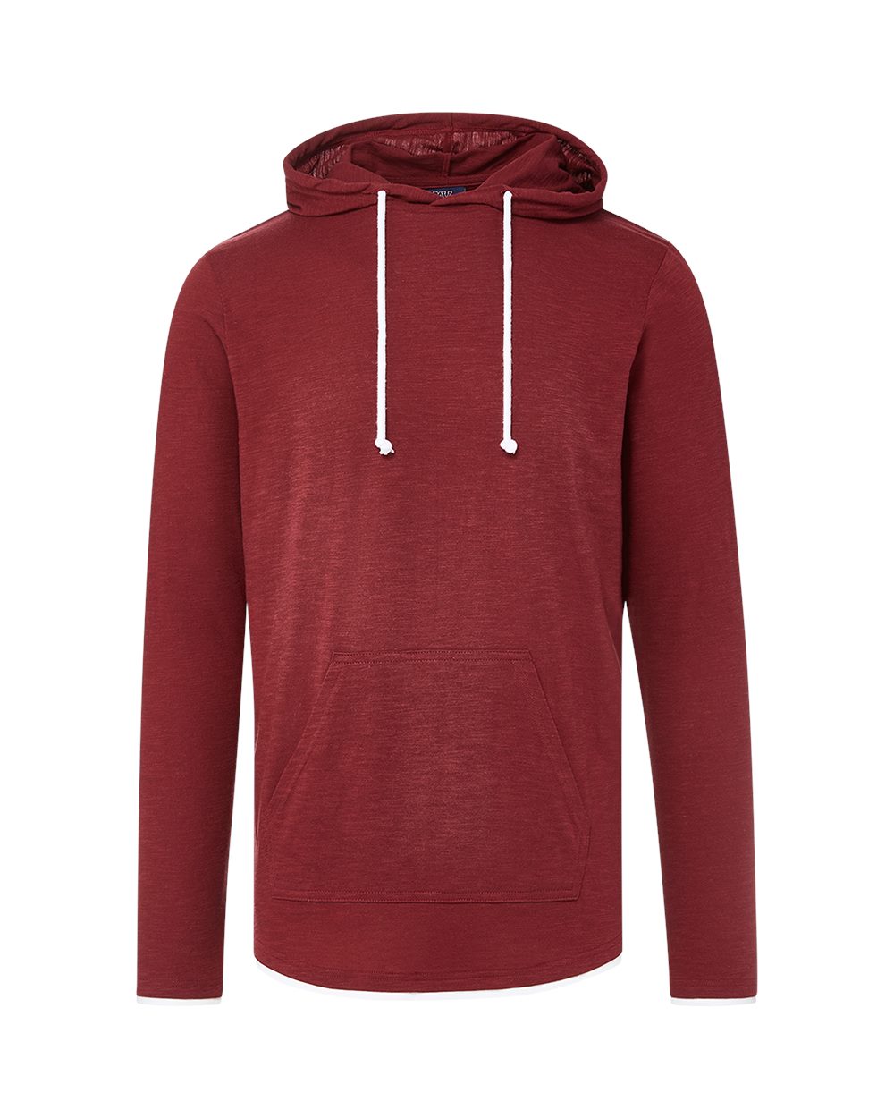 Unisex Miles Slub Hooded Long Sleeve T-Shirt - 24401 8