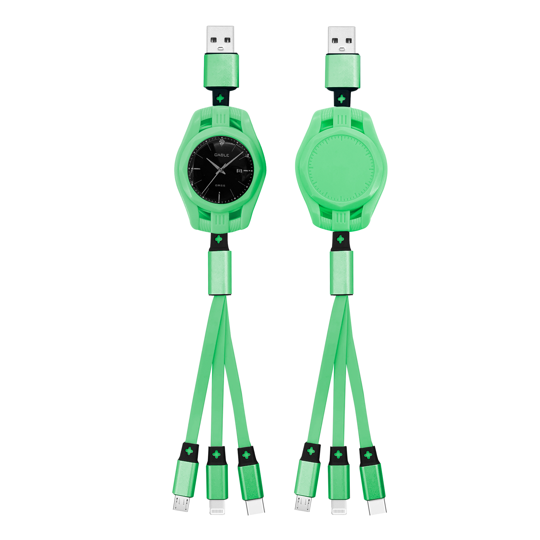 Avery 3in1 Retractable Fast Charging Cable 16
