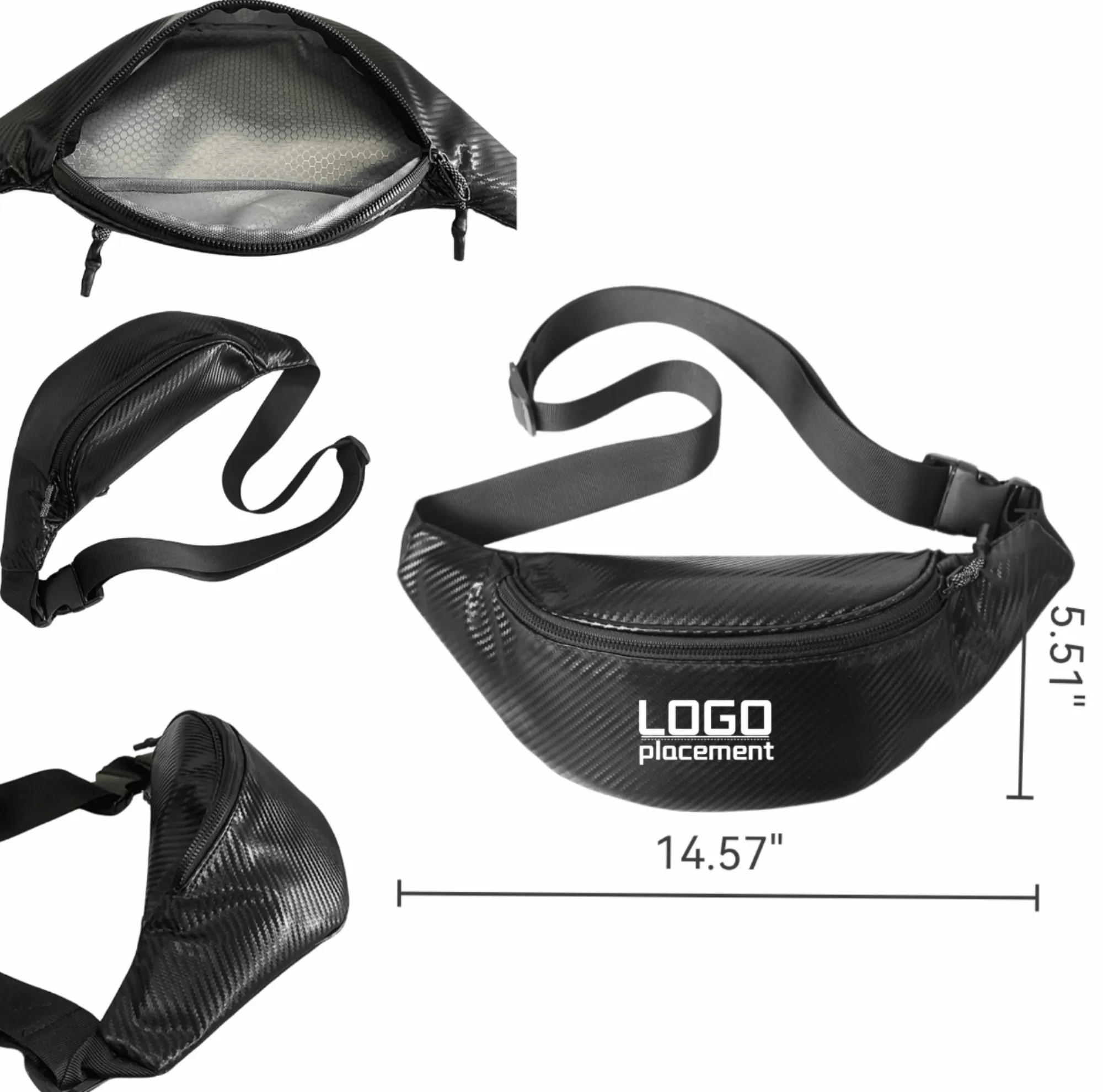 Fresh Casual Minimalist Textured Crossbody Bag 3