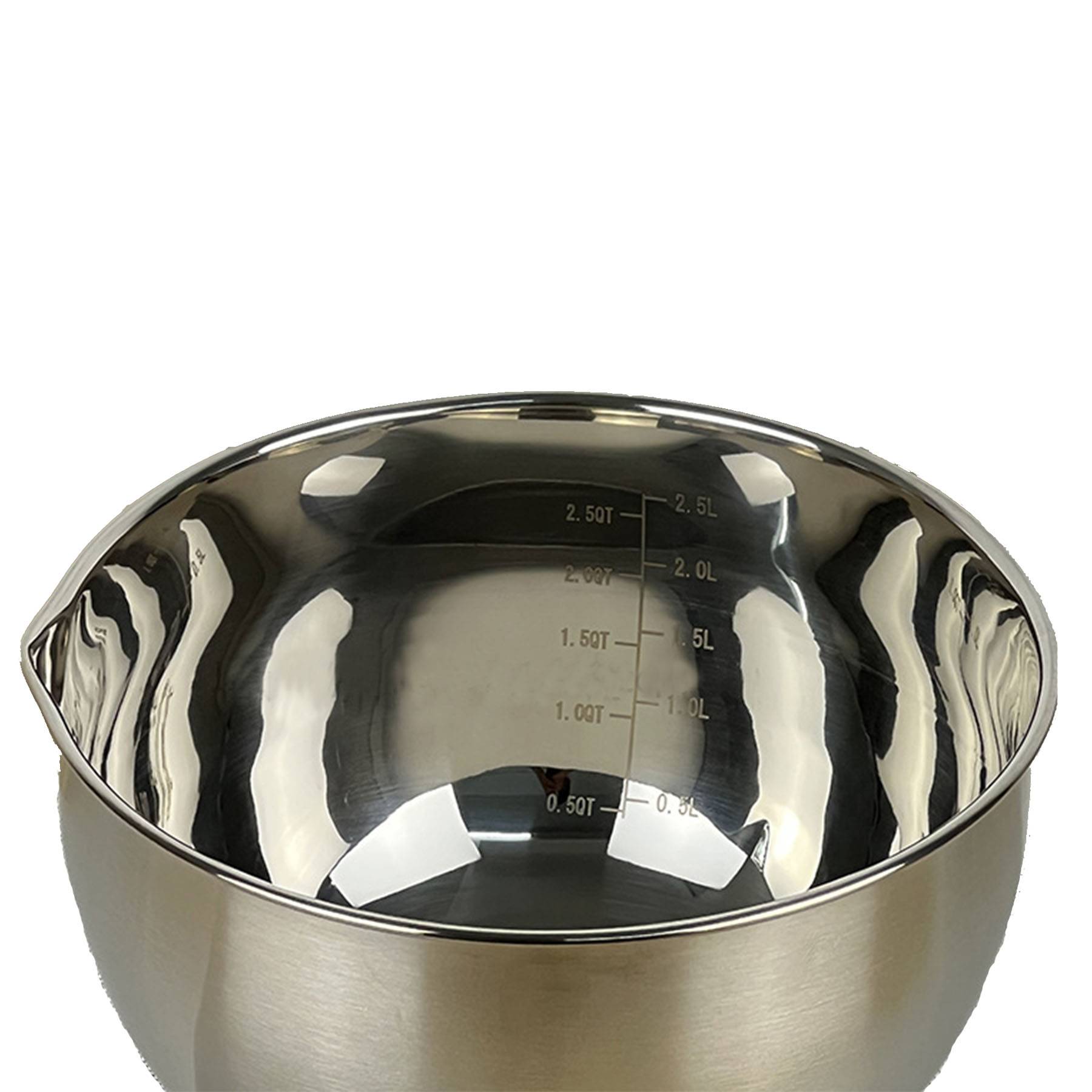 Stainless steel salad bowl 4