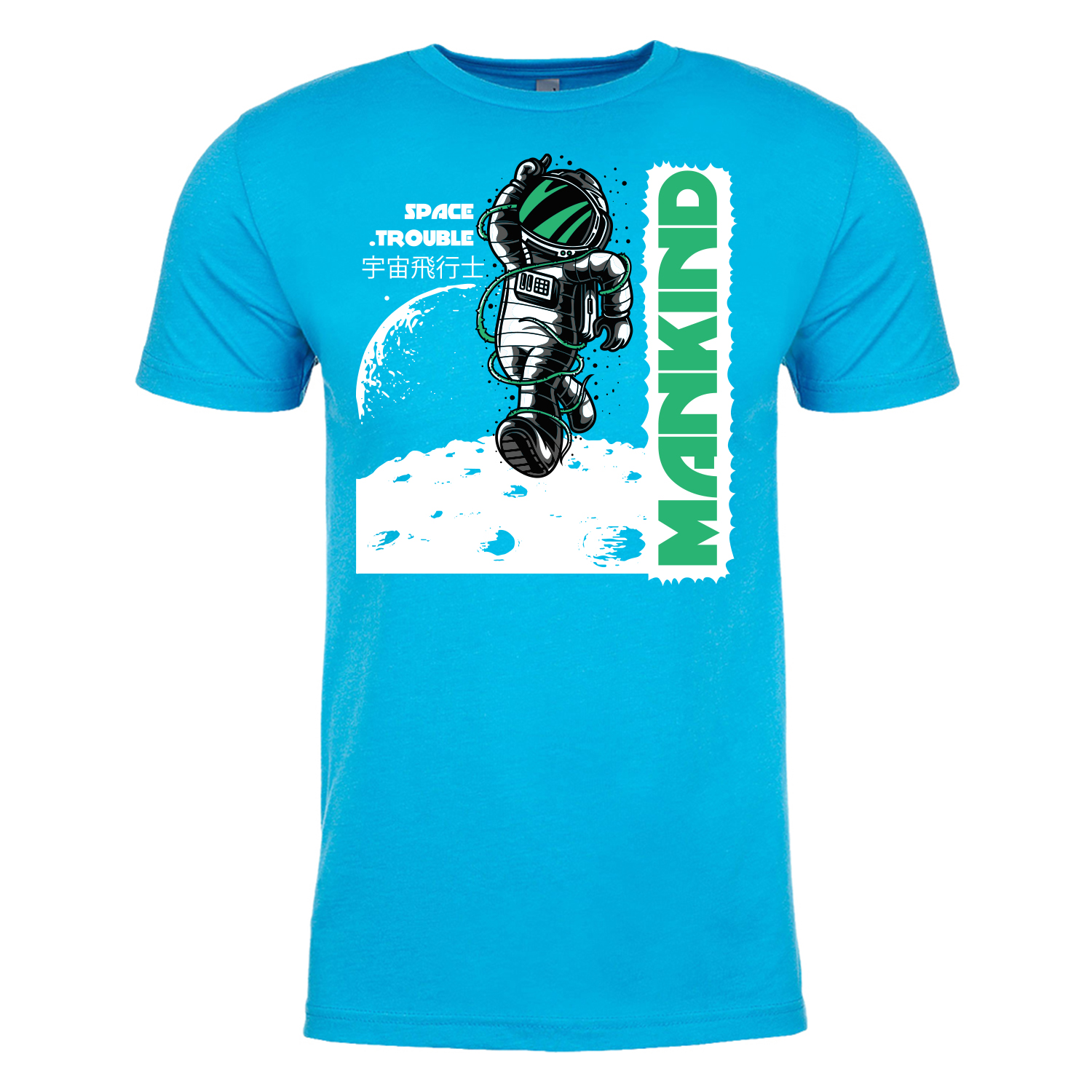 Next Level™ 4.3 oz. Poly/Cotton Blend T-Shirt (Full Color Imprint) 21