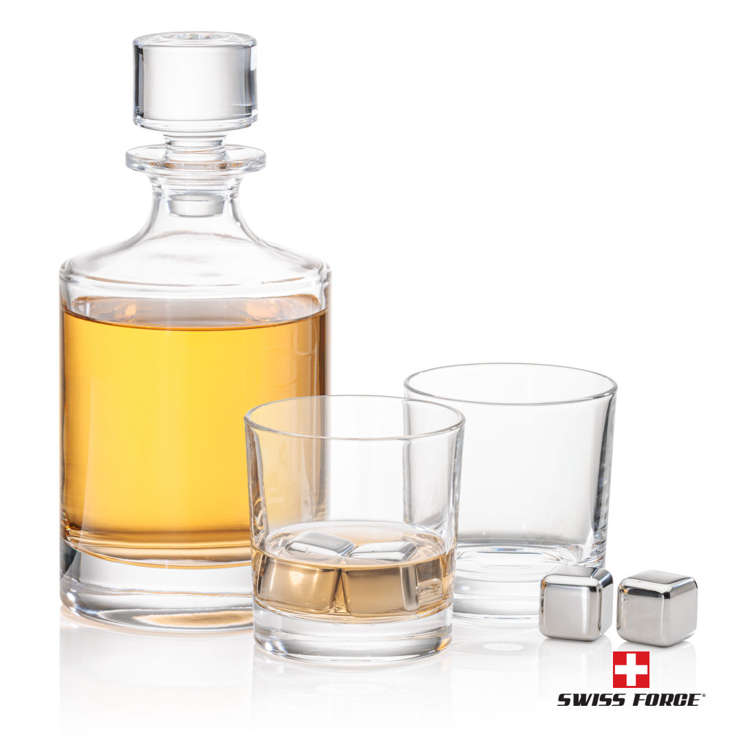 Whitlock Decanter Set & Ice Cubes 4