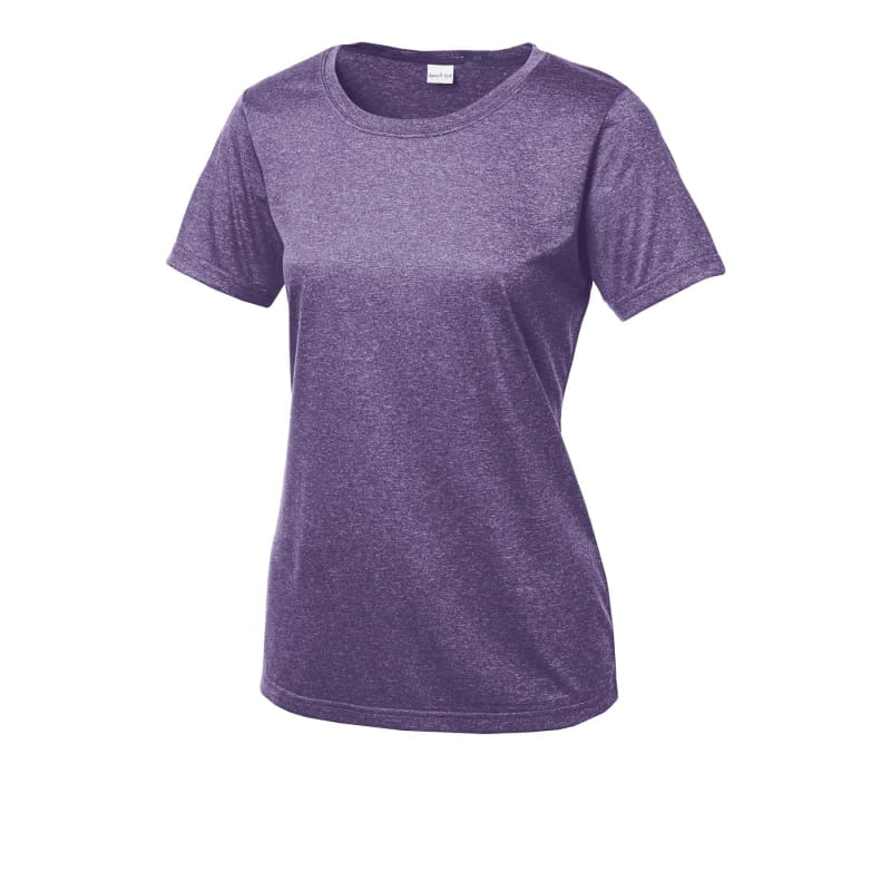Sport-Tek Women's Heather Contender Scoop Neck Tee. 89