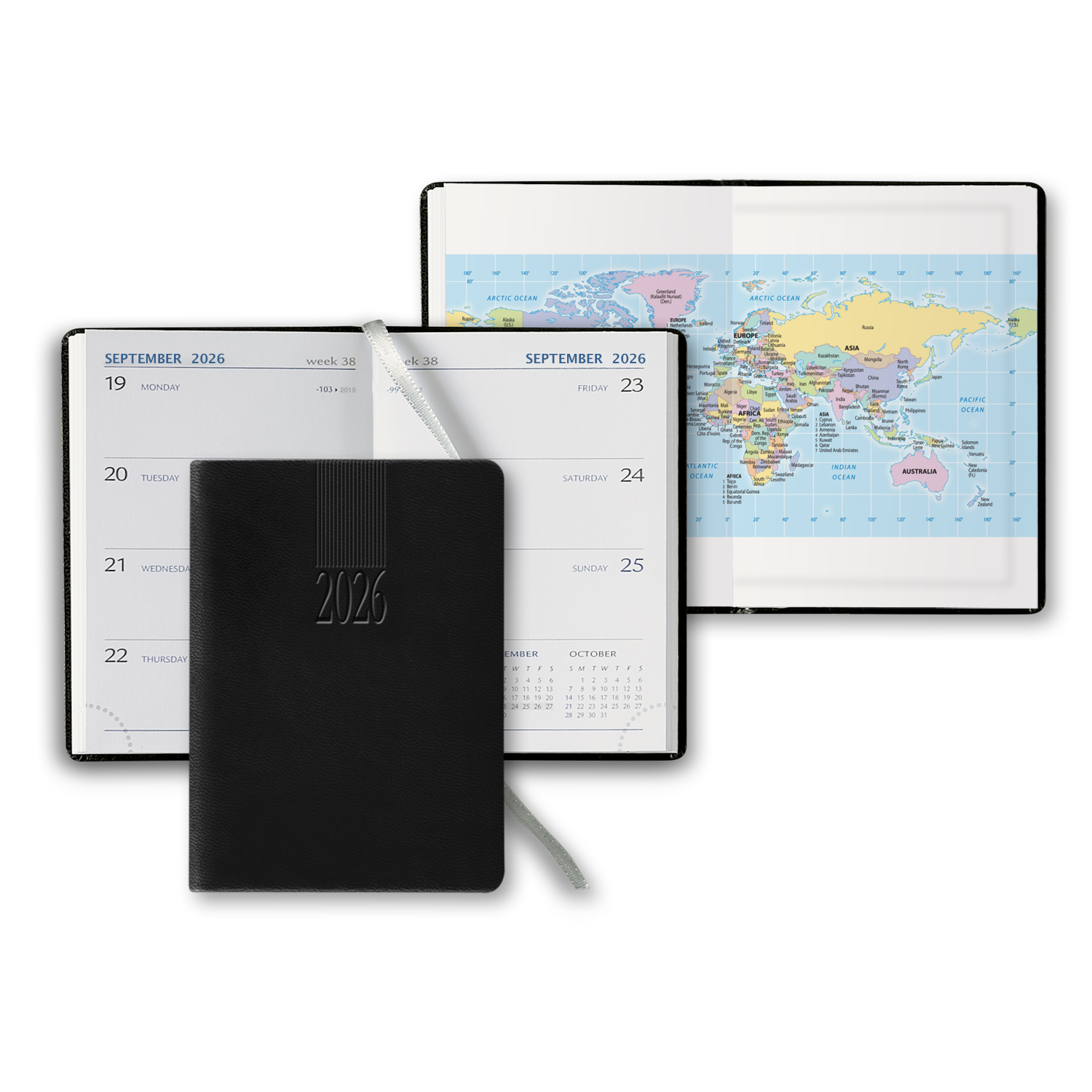 Castelli TucsonPico Pocket White Page Upright Weekly Diary 3