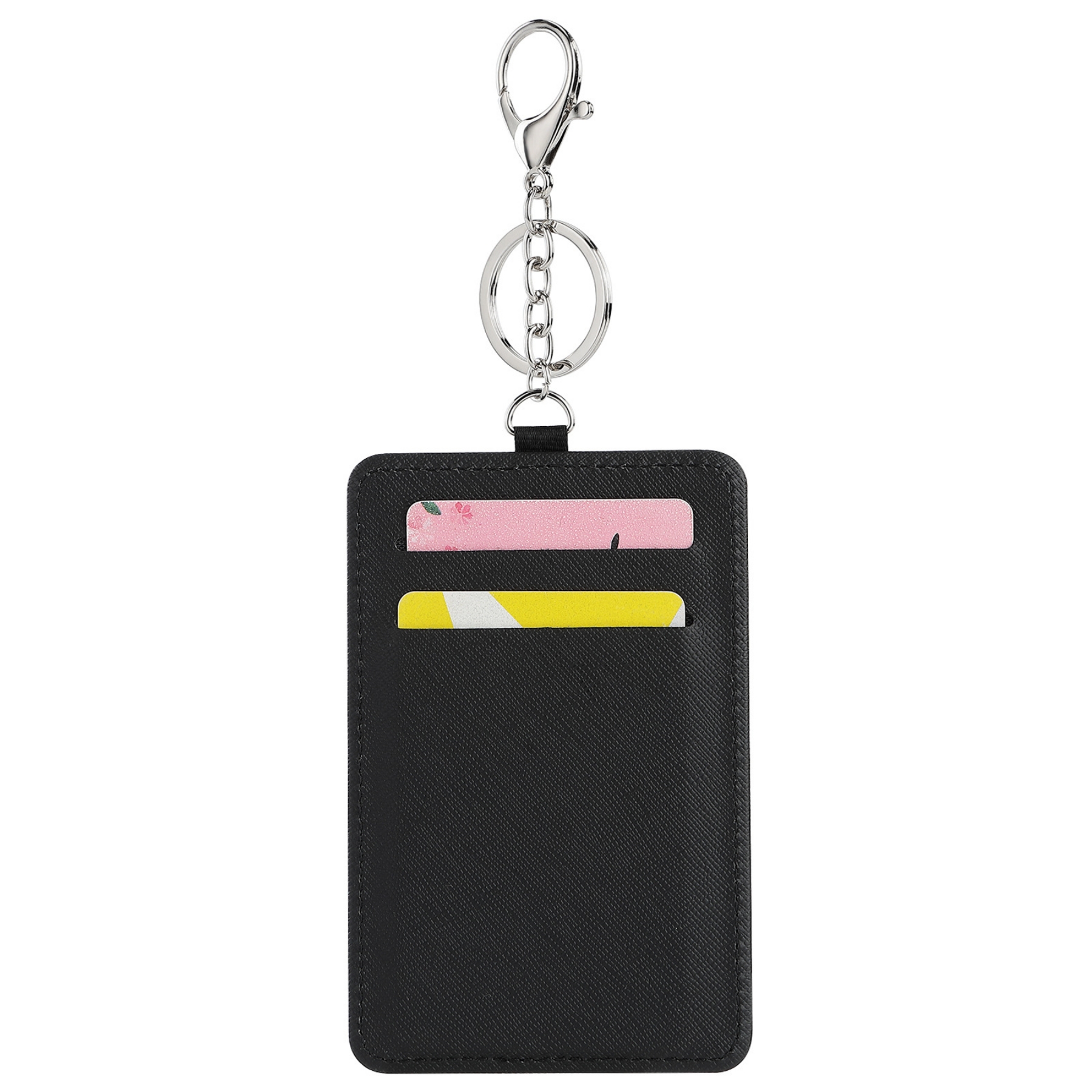 PU Card Holder With Keychain 2