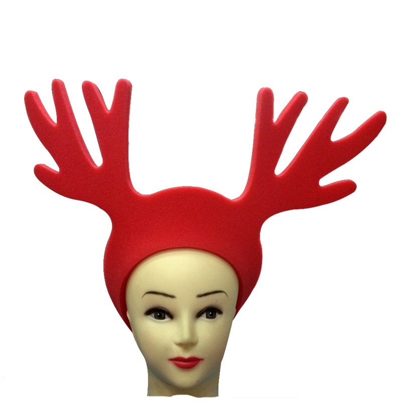 Large Foam Antler Headband For Christmas Event and Party 3
