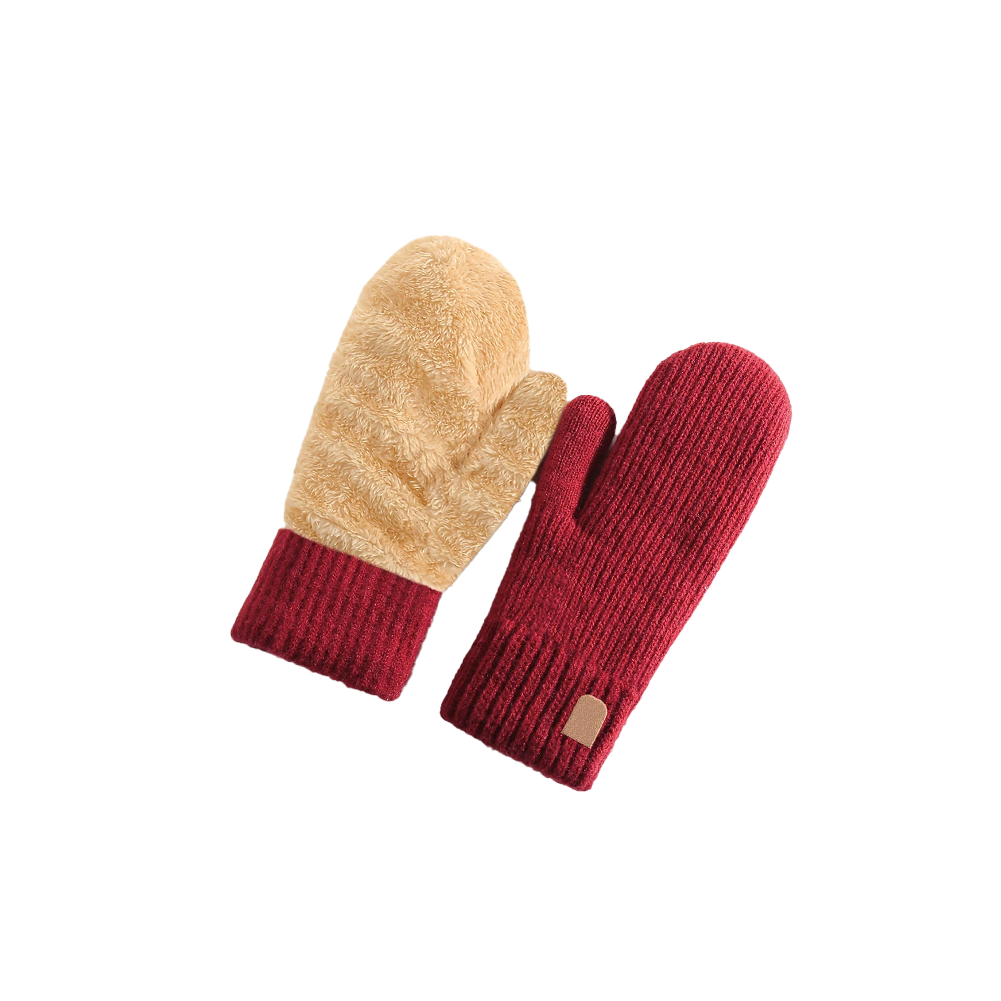 Winter Wool Lined Warm Gloves 3