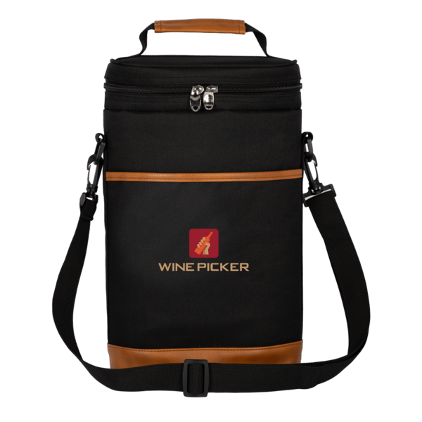 Paso Robles Wine Bottle Cooler Bag, custom cooler bag with logo imprint 10