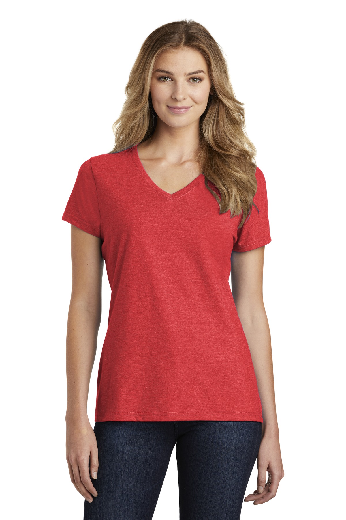Port & Company® Women's Fan Favorite Blend V-Neck Tee 67