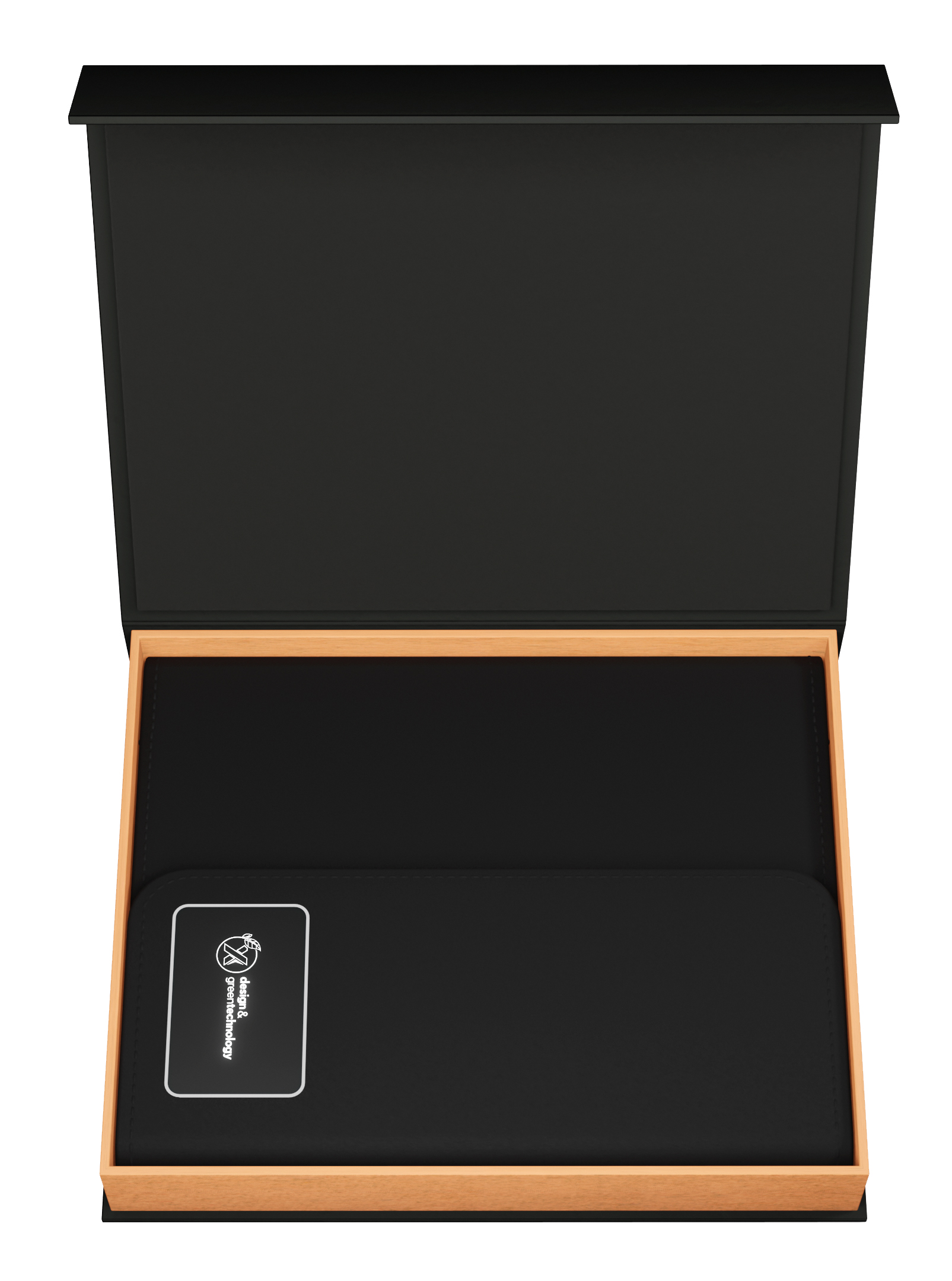 SCX Innovative Design™ Wireless Charging Notebook A5 with Power Bank 4000 mAh 1