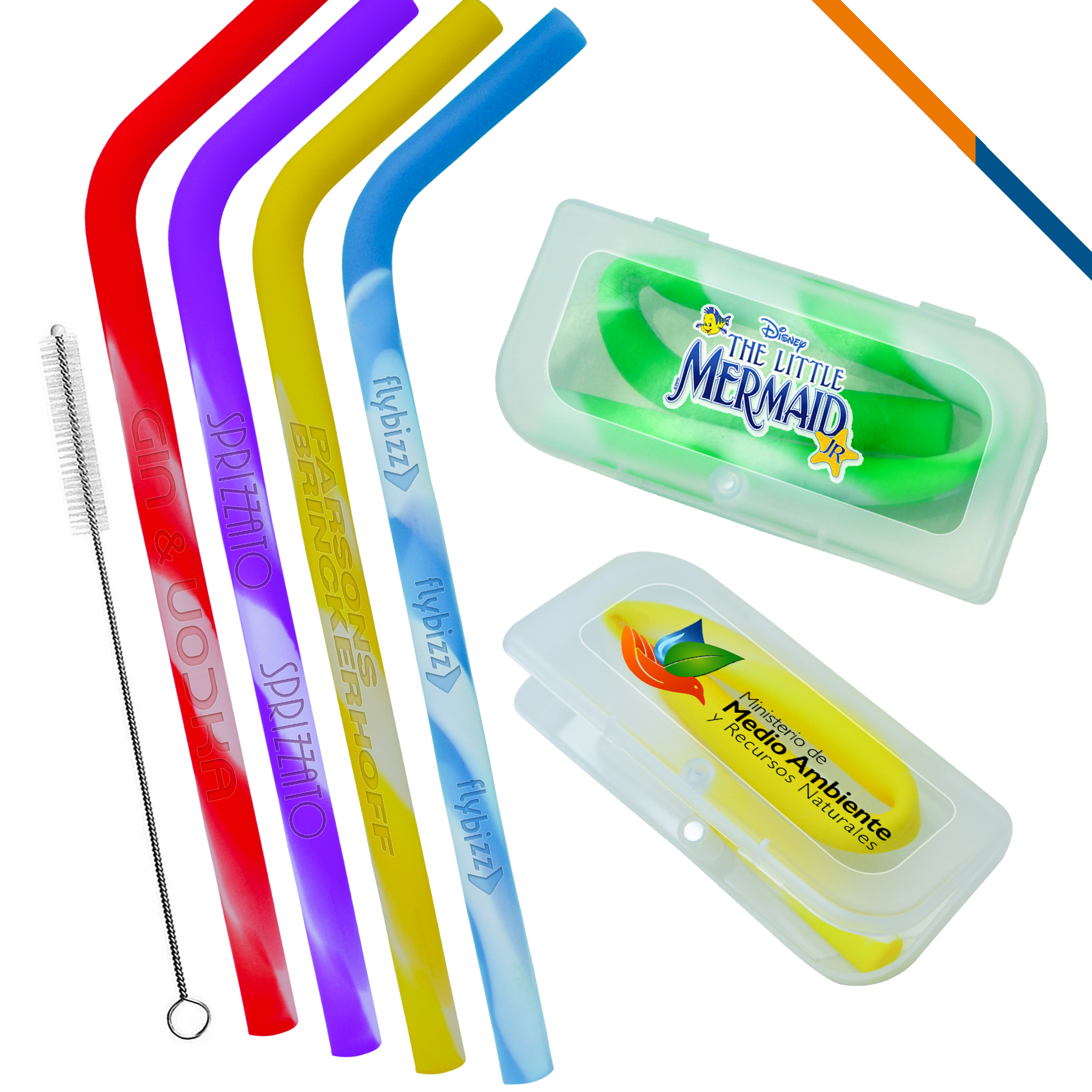 Fruity Silicone Straw 9
