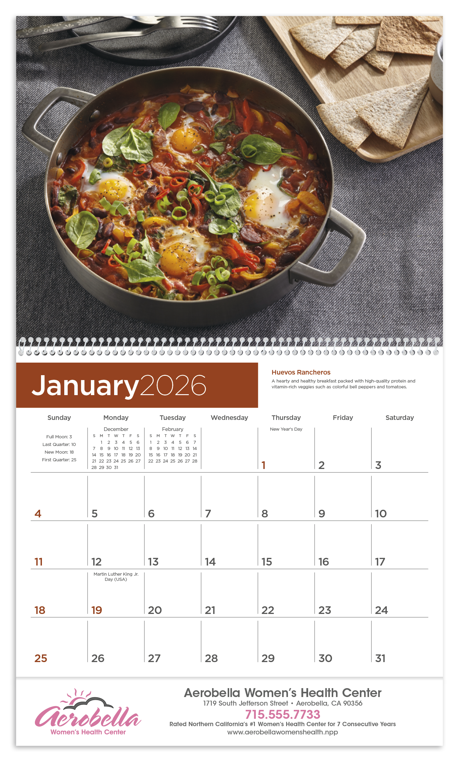 Triumph® Calendars Healthy Eating Calendar 22