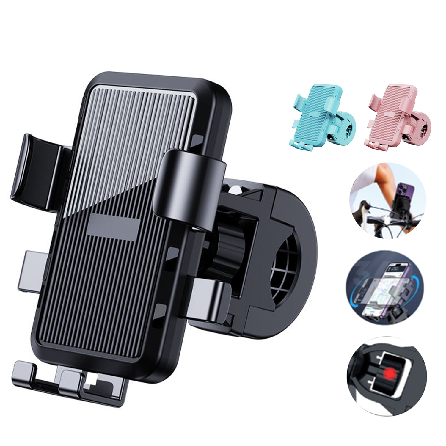 Aluminum Motorcycle Bicycle Phone Stand 6