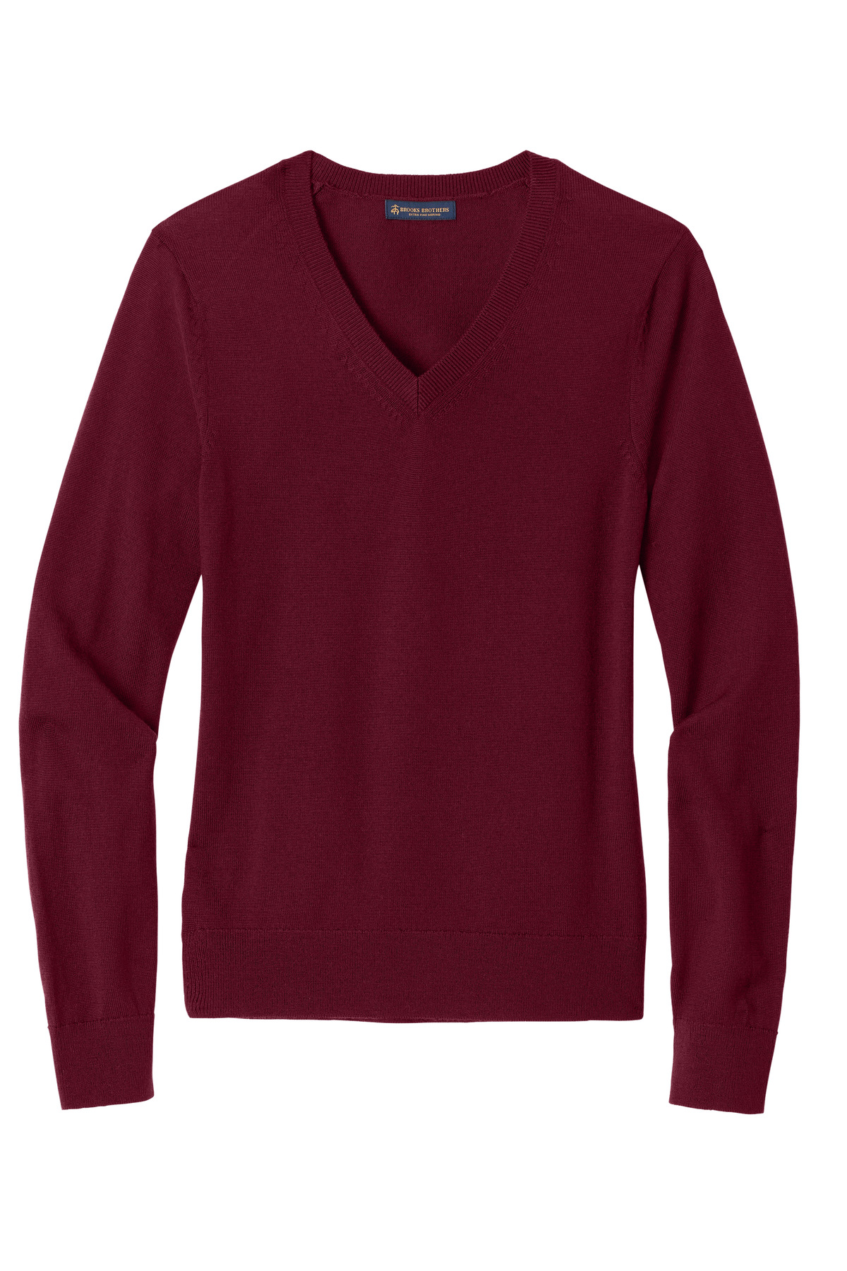 Brooks Brothers Women's Washable Merino V-Neck Sweater BB18411 6