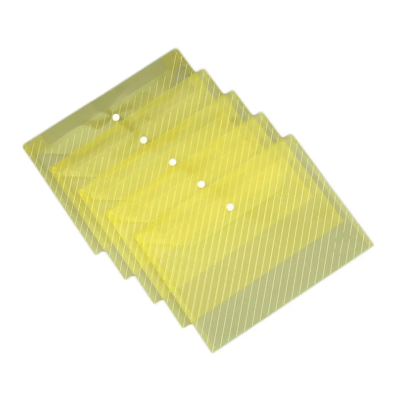 A4 Transparent Snap-button File Folder 1