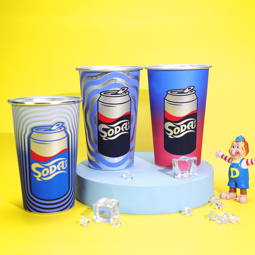 15oz Food-Safe Aluminum Color-Changing Tumbler 9