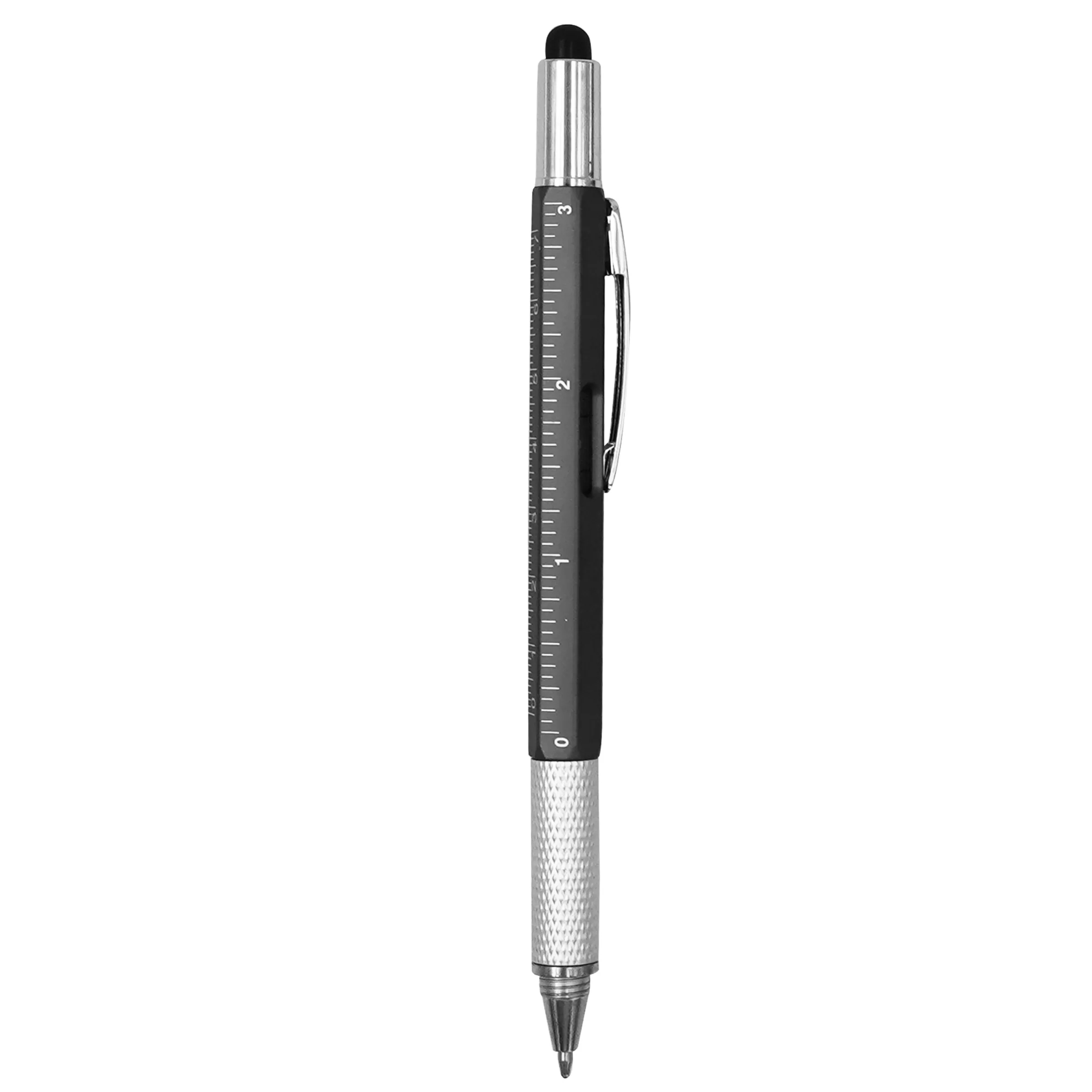 Metal Multi-word 6 in 1 Multi Function Tool Ballpoint Pen 2