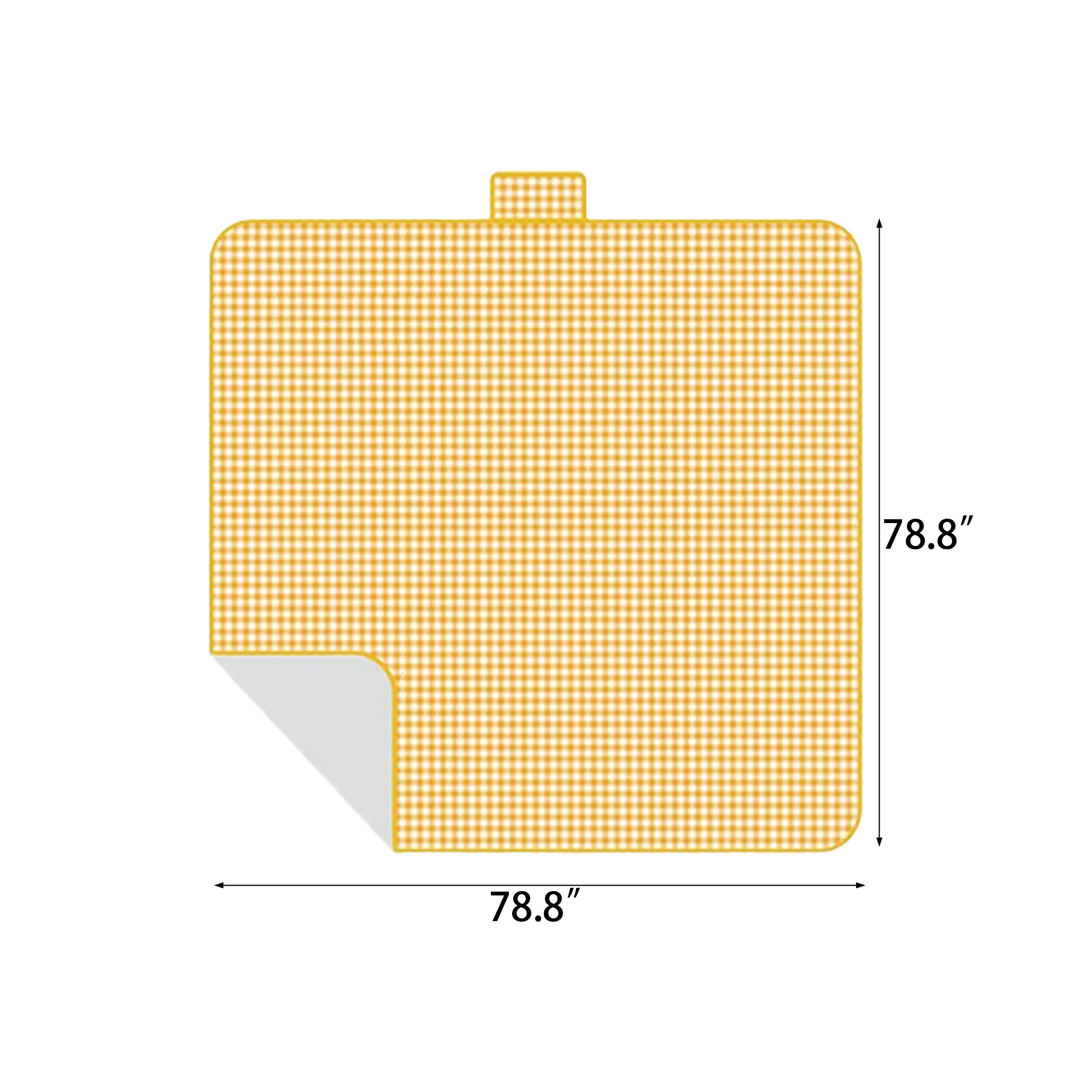 Portable Folding Picnic Non-Woven Mat 2