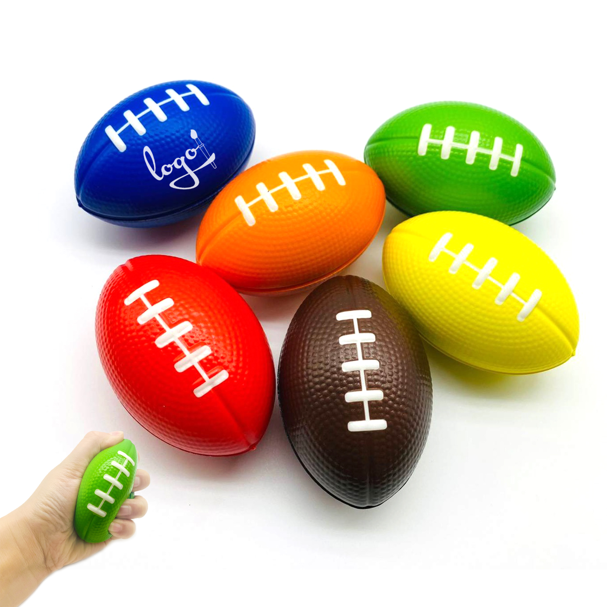 Mini Foam Football Squeeze Ball 2