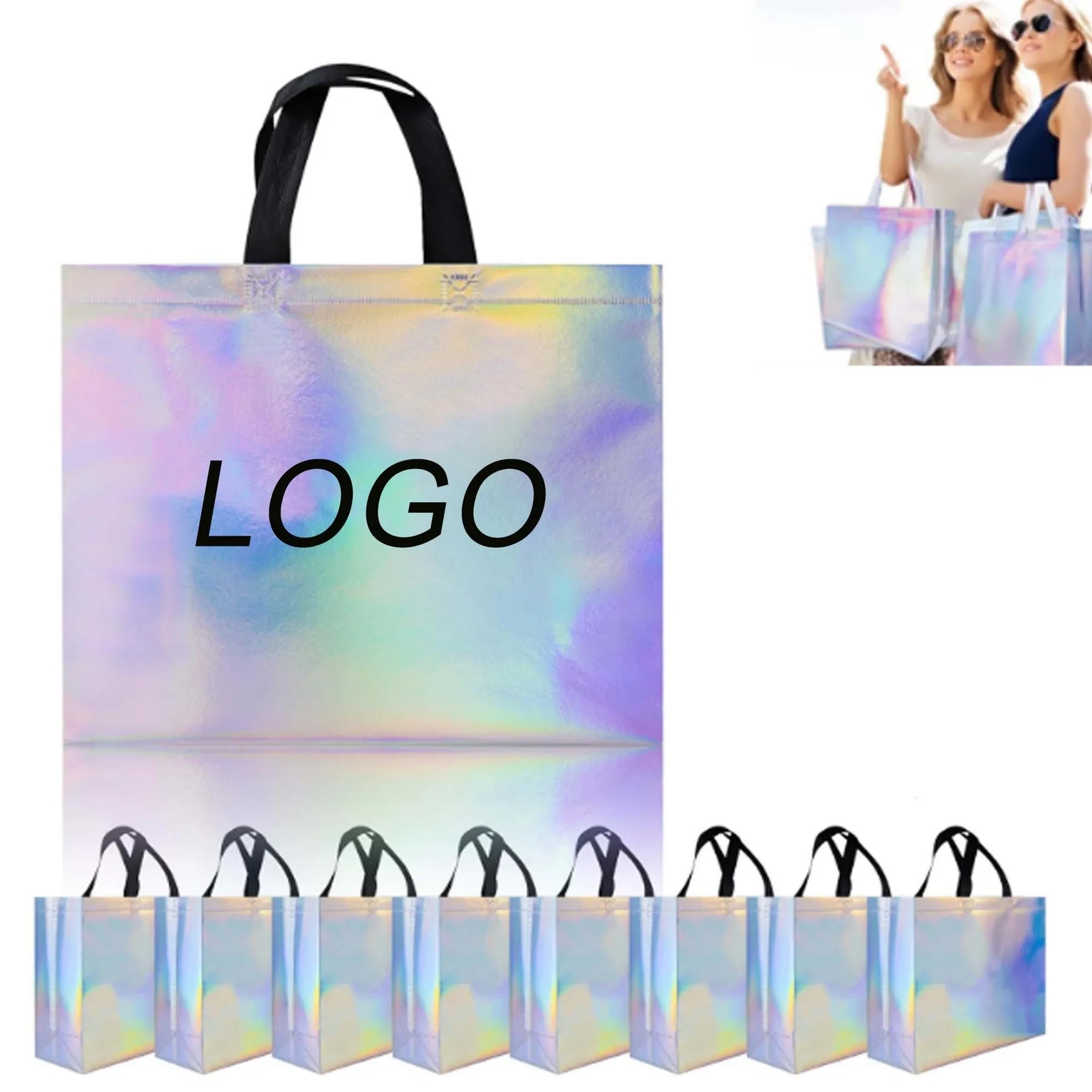 Reusable Laser Non-Woven Gift Tote Bag 3