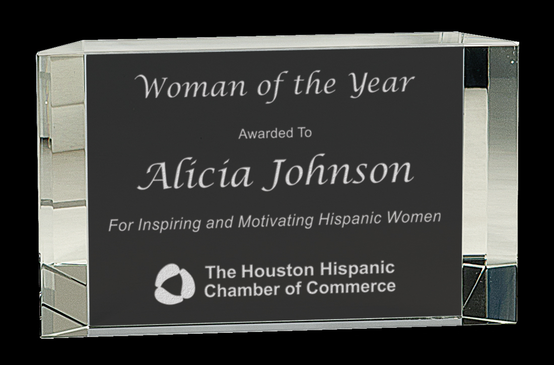 Block Crystal Award 1
