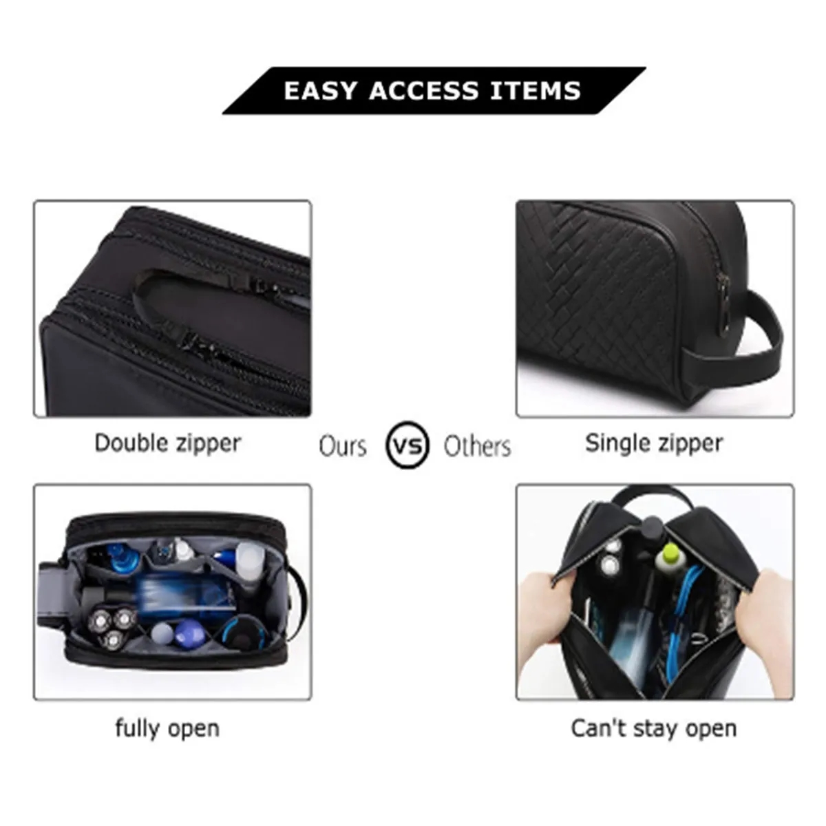 Large Capacity travel toiletry bag All-Over Printing 5