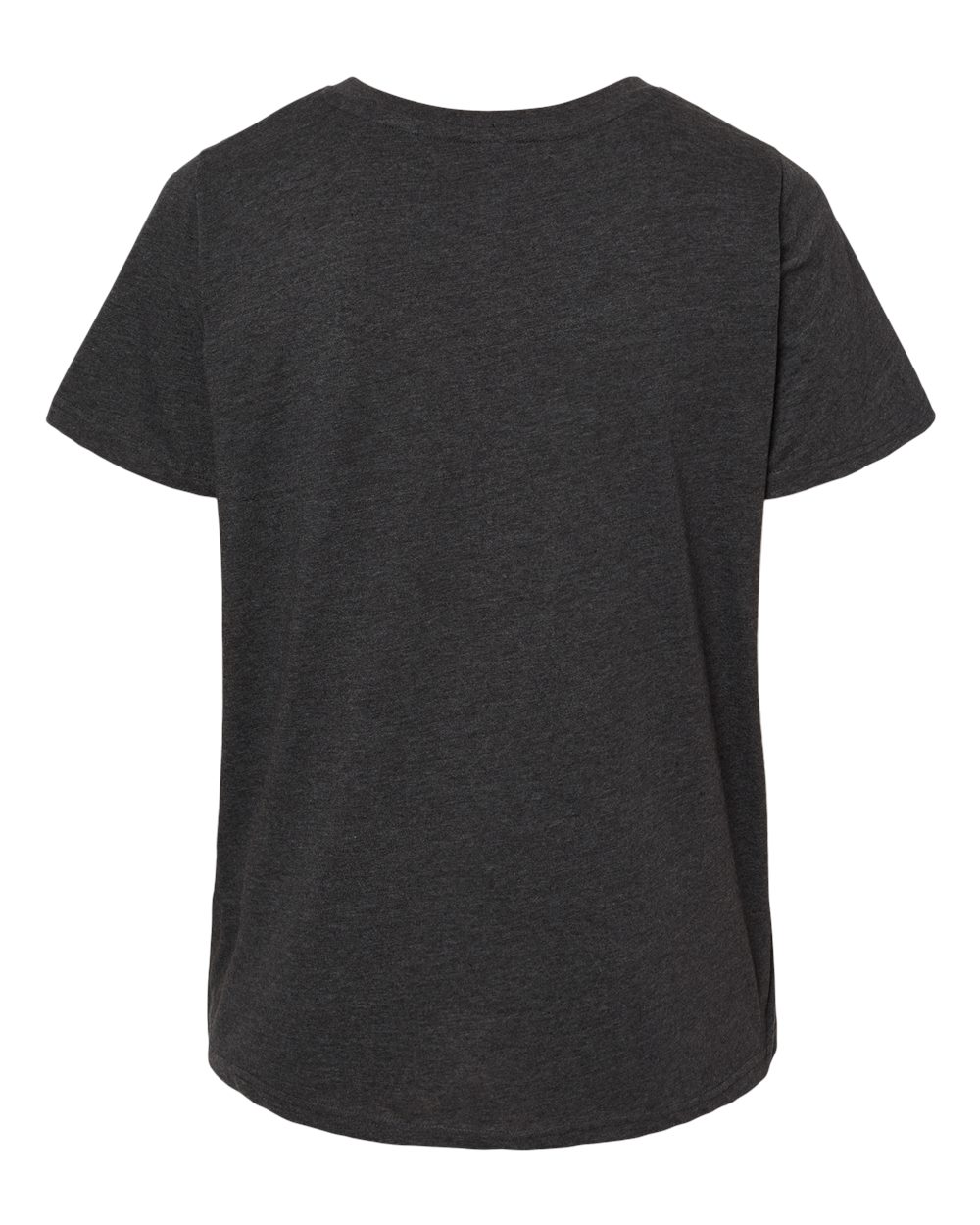 Women's Curvy Collection Fine Jersey V-Neck Tee - 3817 23