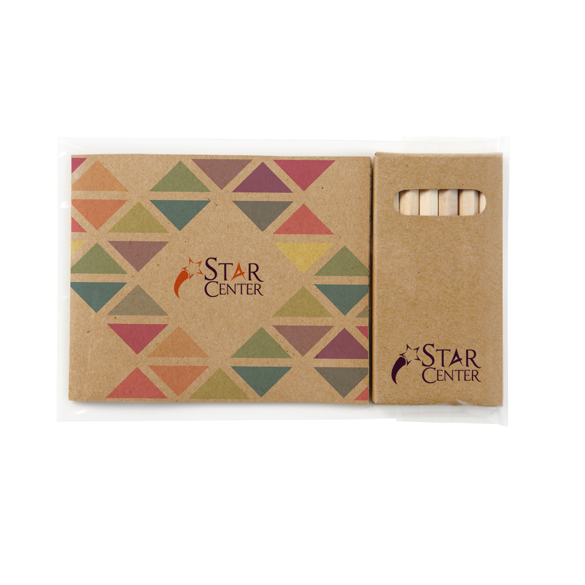 Custom Cover Adult Coloring Book & 6-Color Pencil Set To-Go 2