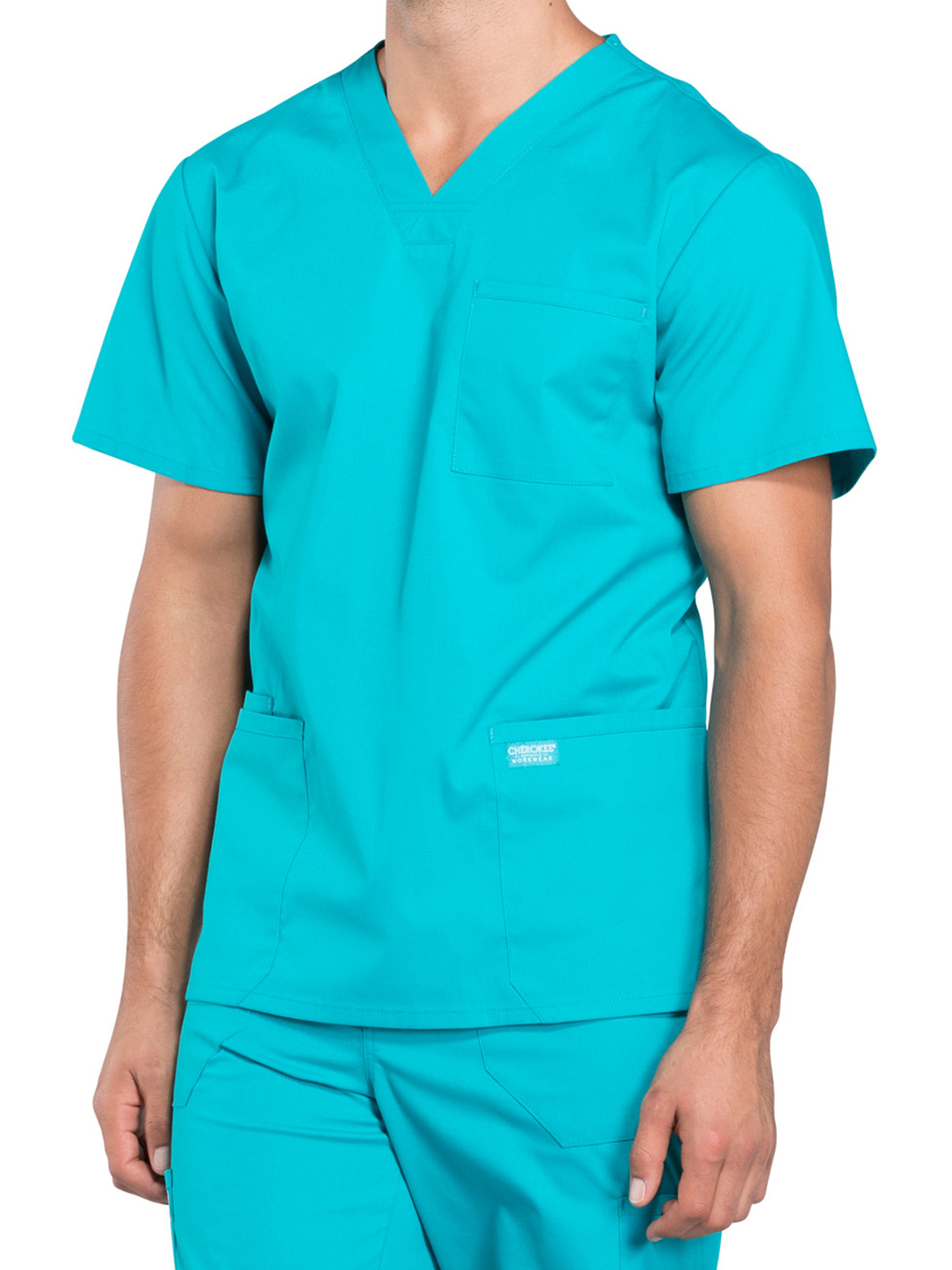 Cherokee - Workwear Professionals - Men's V-Neck Top 28