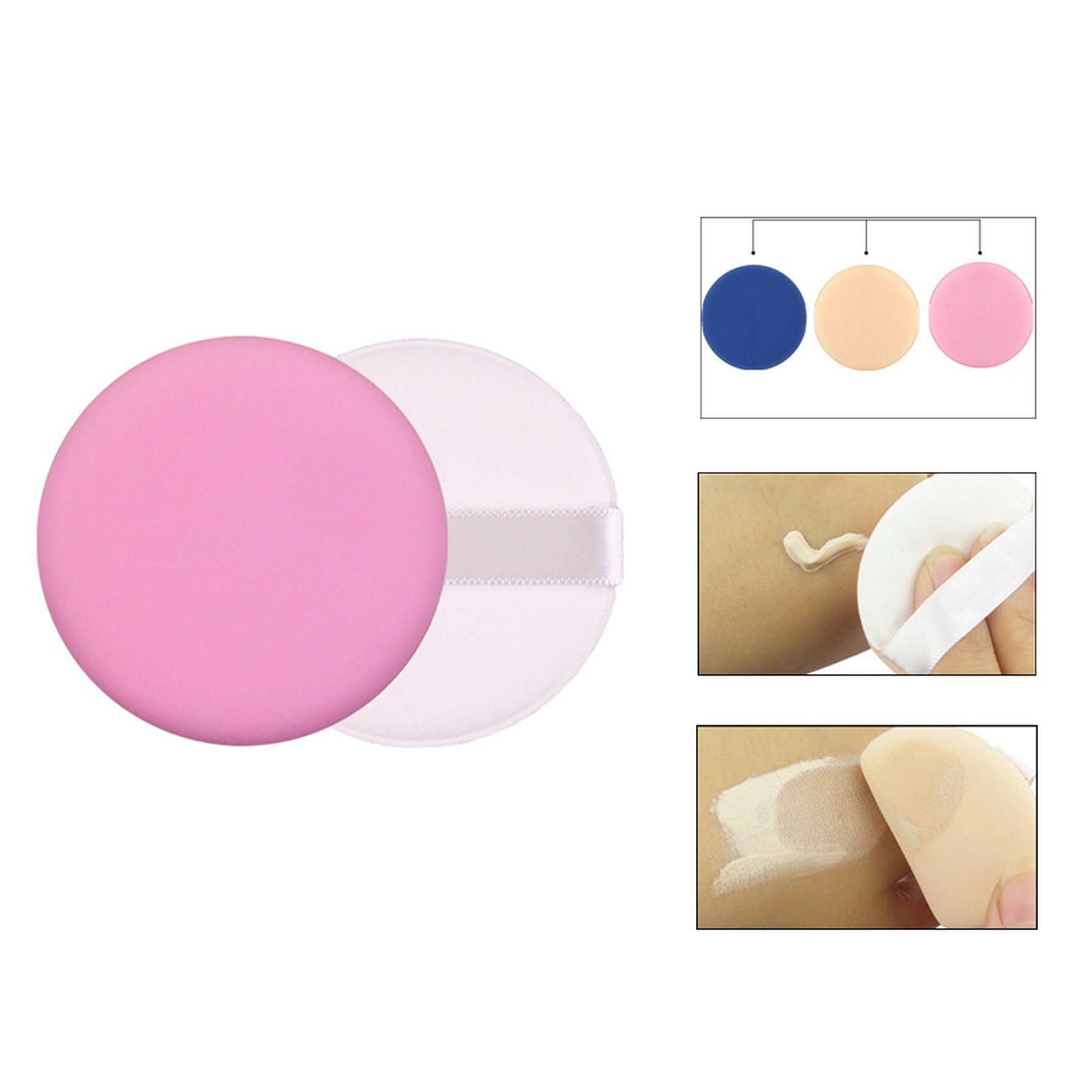 Wet & Dry Cosmetic Air Powder Puff 1