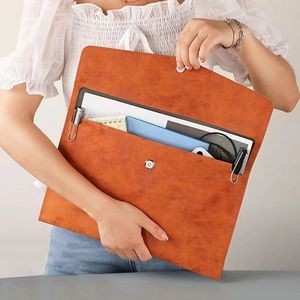 PU Leather A4 Document Folder With Magnetic Closure 10