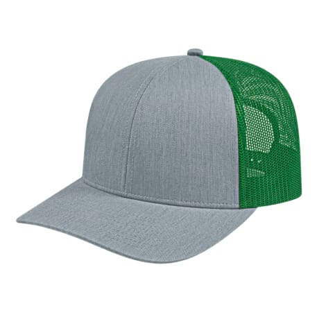 Cap America Poly/Cotton Trucker Mesh Back Cap 57