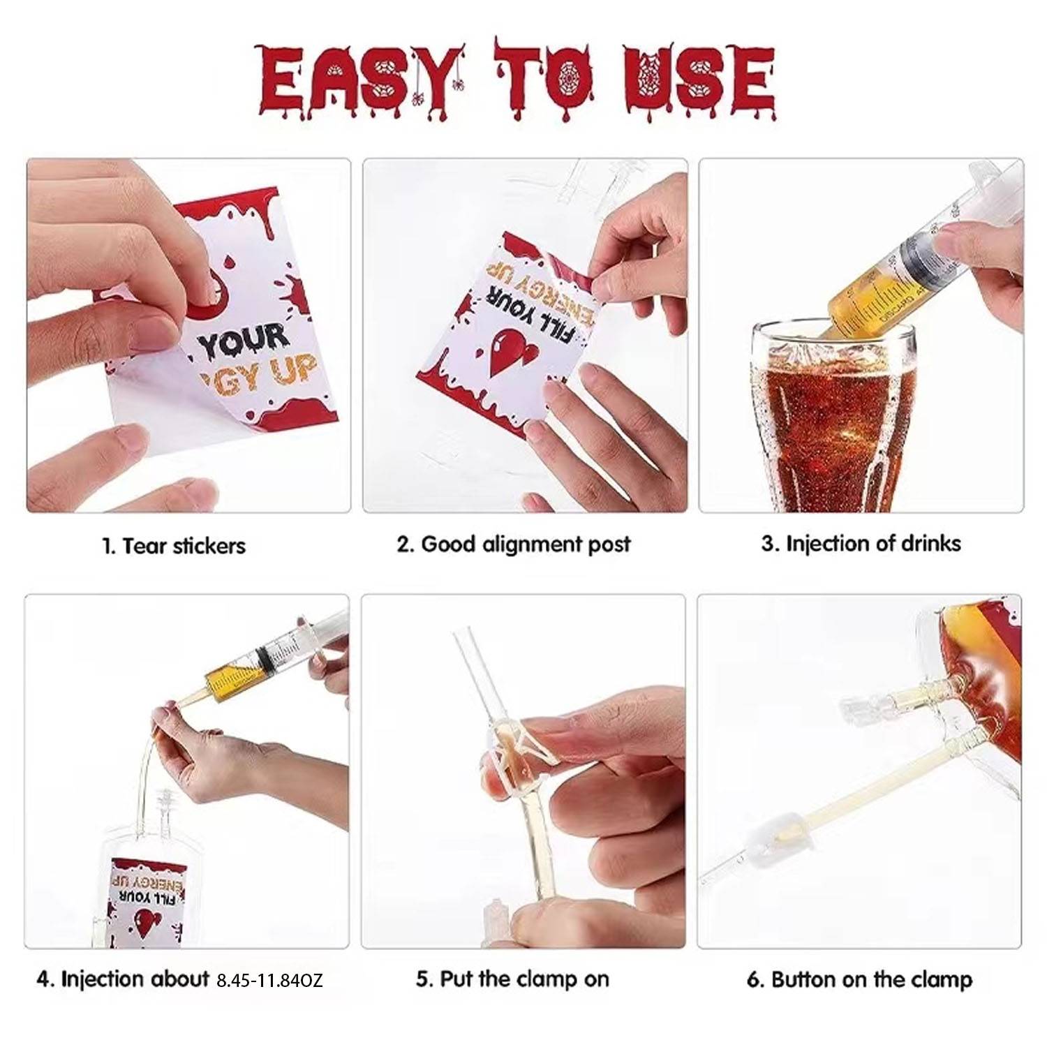 12Oz Blood Bag For Drinks 5