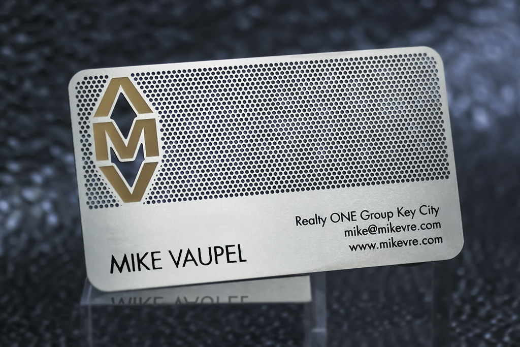 Stainless Steel Business Cards 4