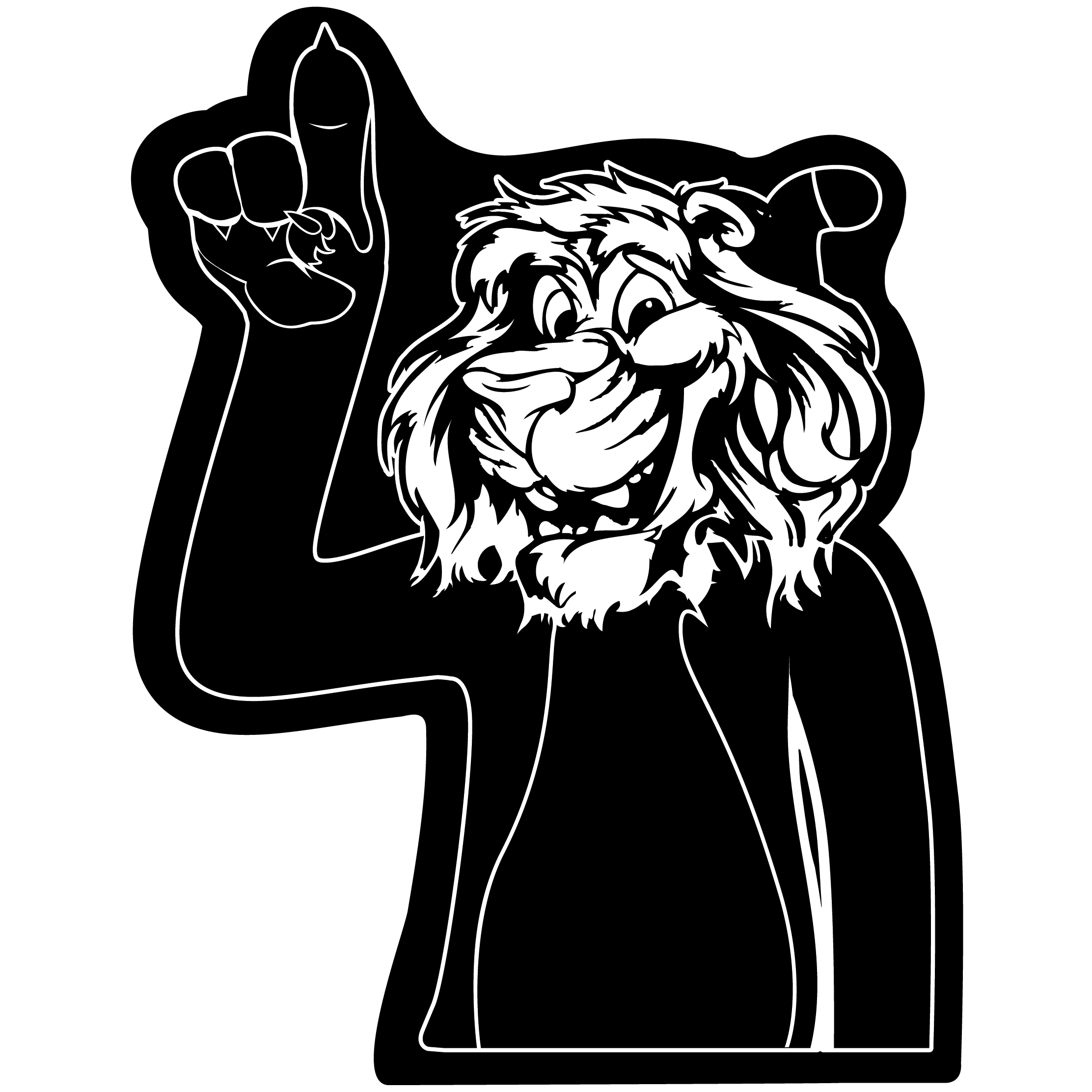 Cat Cheering Mitt 2