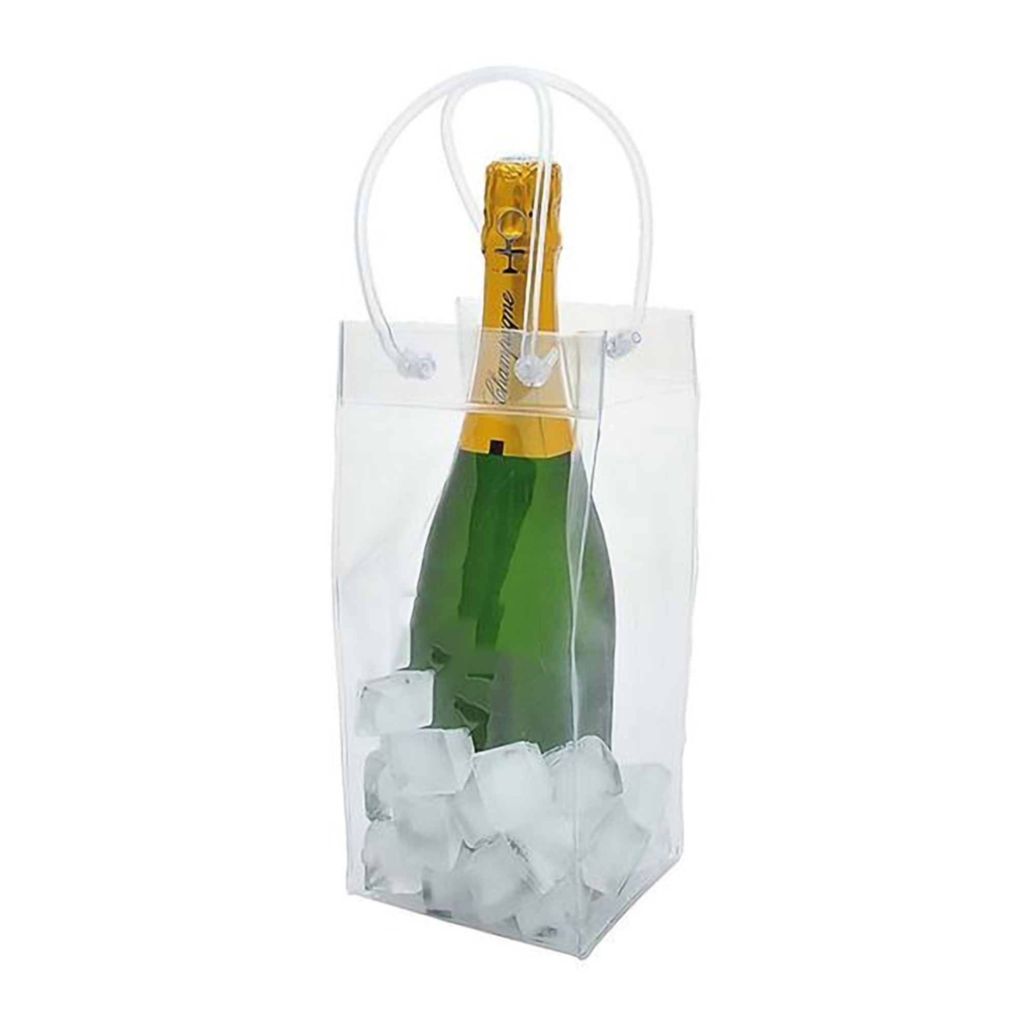 Insulated PVC Wine Cooler Gift Bag 2