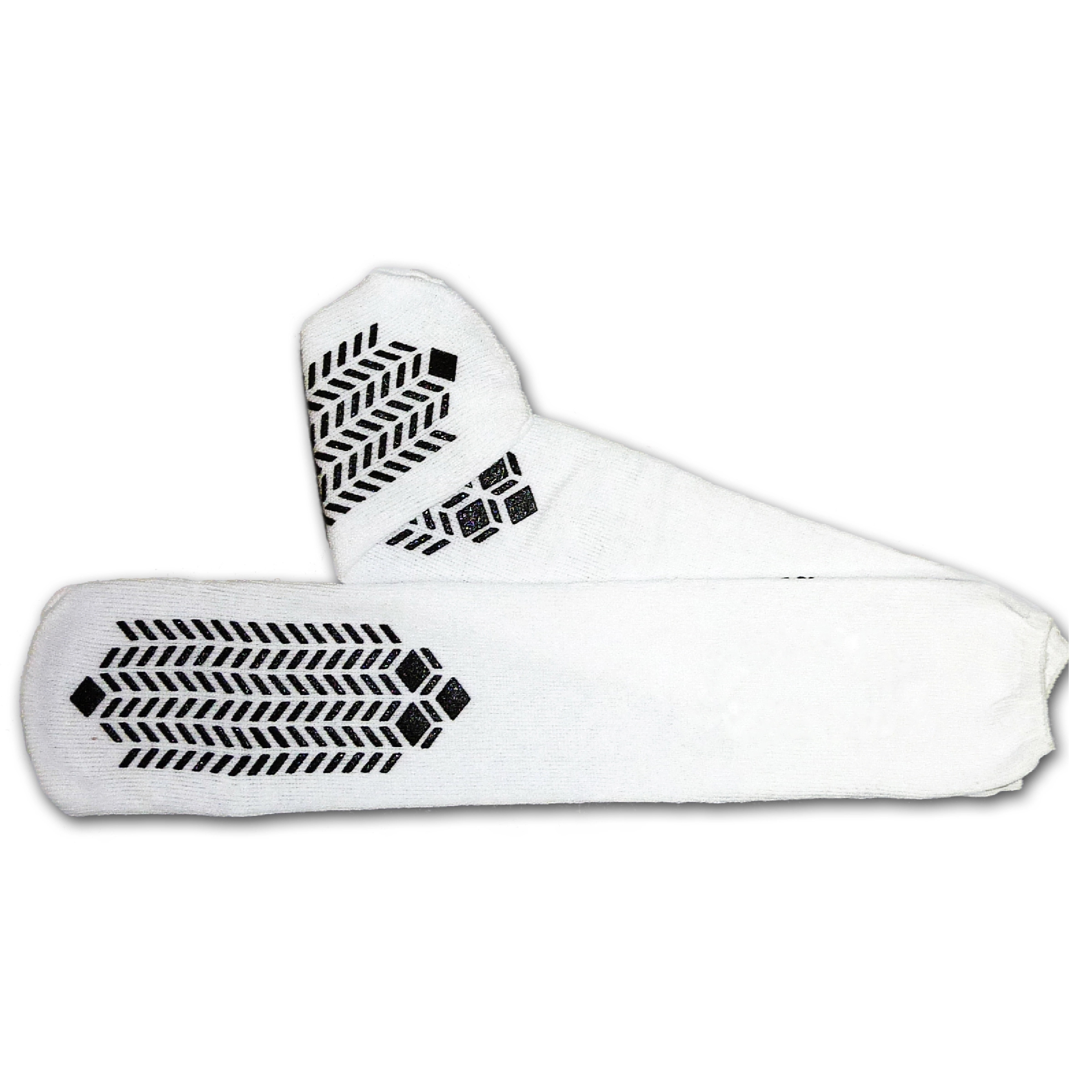 Black Slip Resistant Hospital Socks 2
