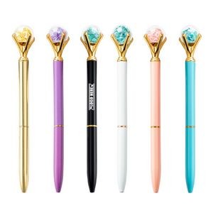 Glitter Flakes Ball Metal Pen 13