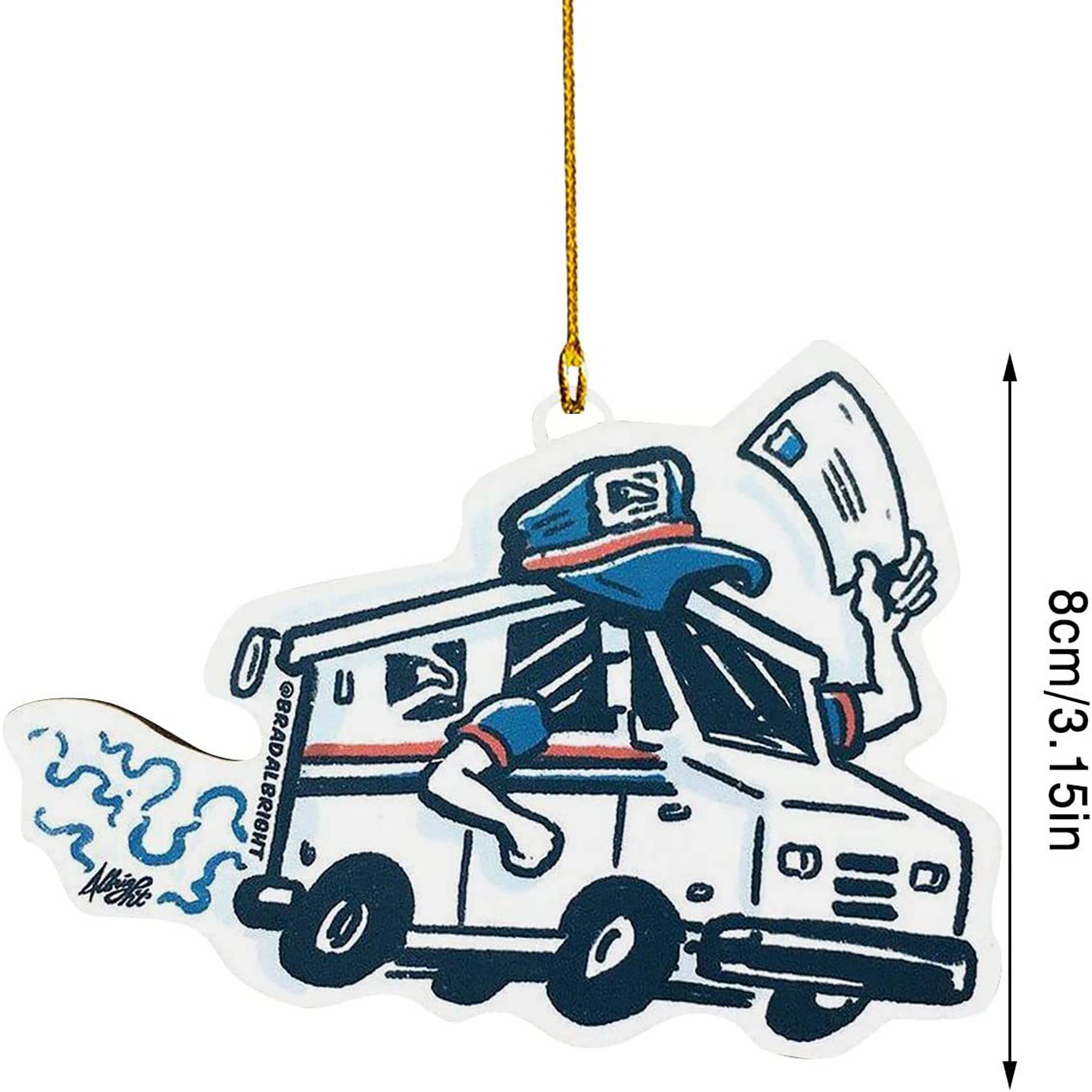 Cute Christmas Tree Hanging Decorations Ornaments Set 7