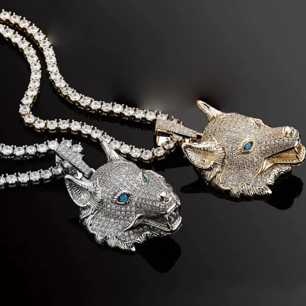 Wolf Head Necklace 2