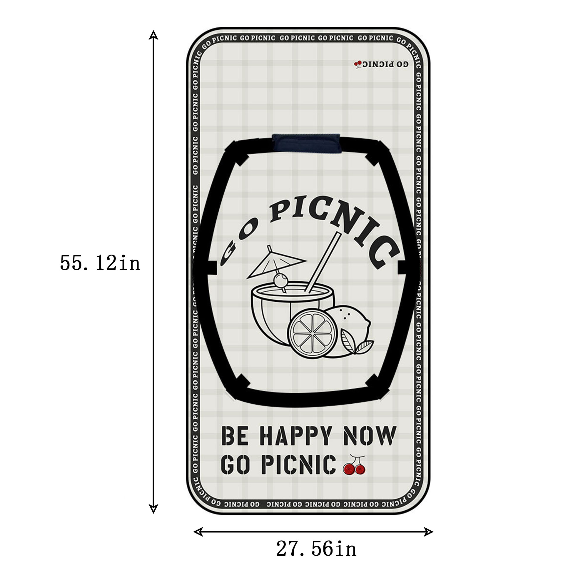 Foldable Strap Picnic Mat 2
