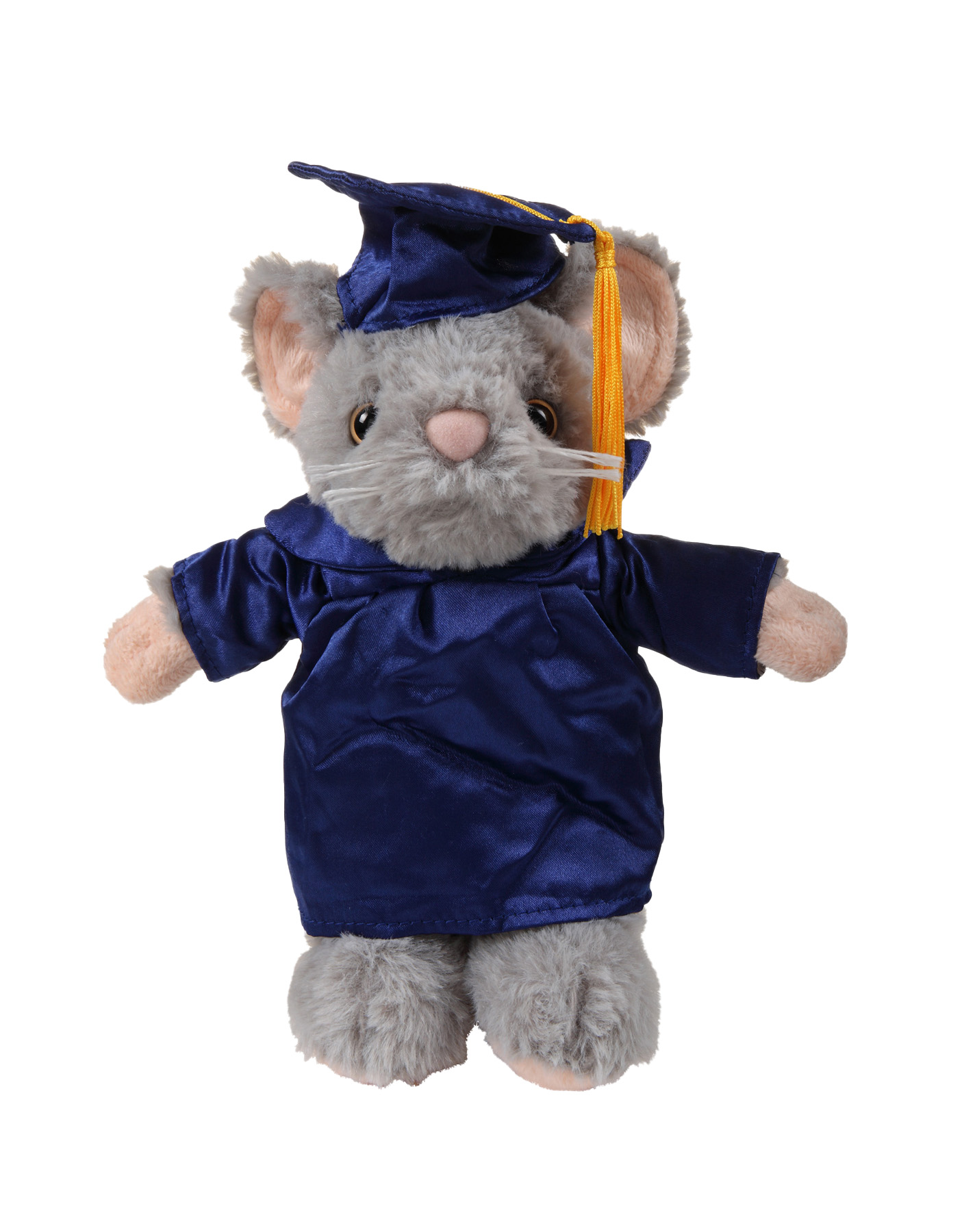 soft plush Mouse with graduation cap &gown 5