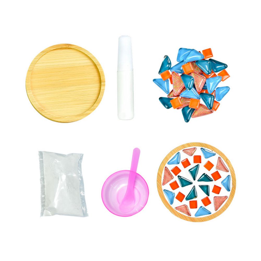 DIY Mosaic Coaster Material Kit 6