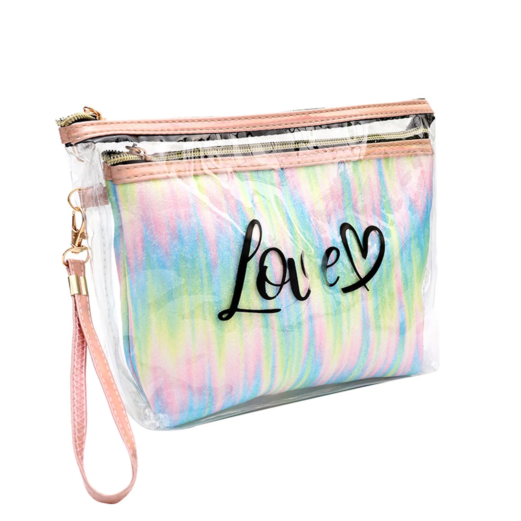 PVC Travel Cosmetic 2 in 1 Bag 8