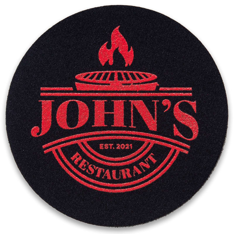 4 Inch Round Foam Coasters 3