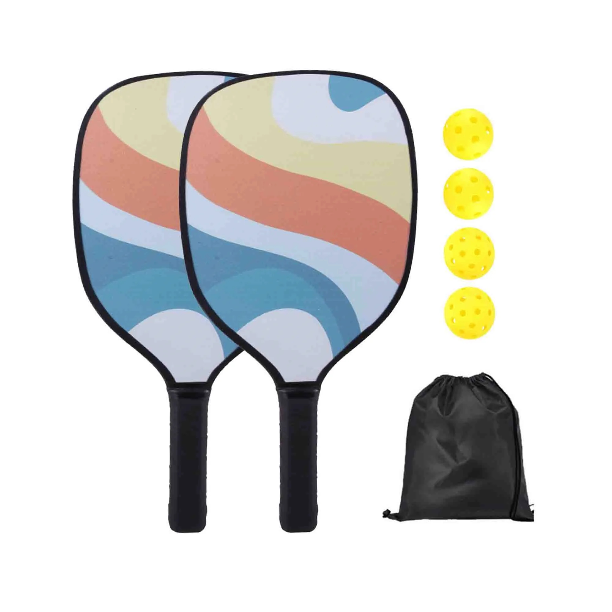 Summer Pickleball Paddles Sets 6