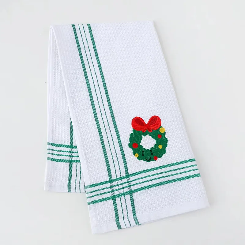 Waffle Christmas Towel 3