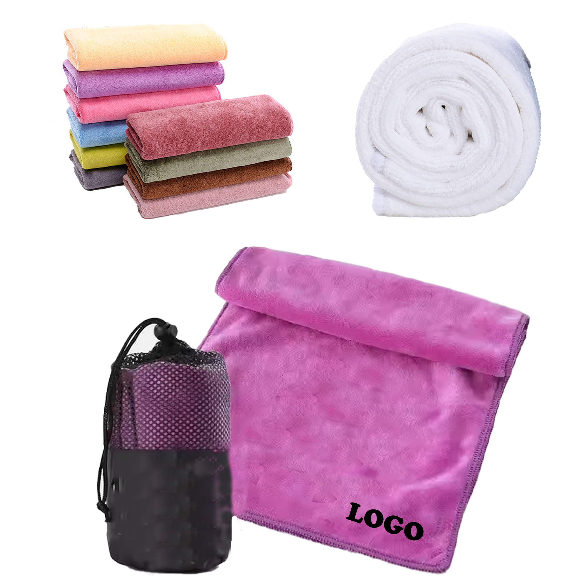 MOQ 10 pcs Quick-Dry Gym Towel 2
